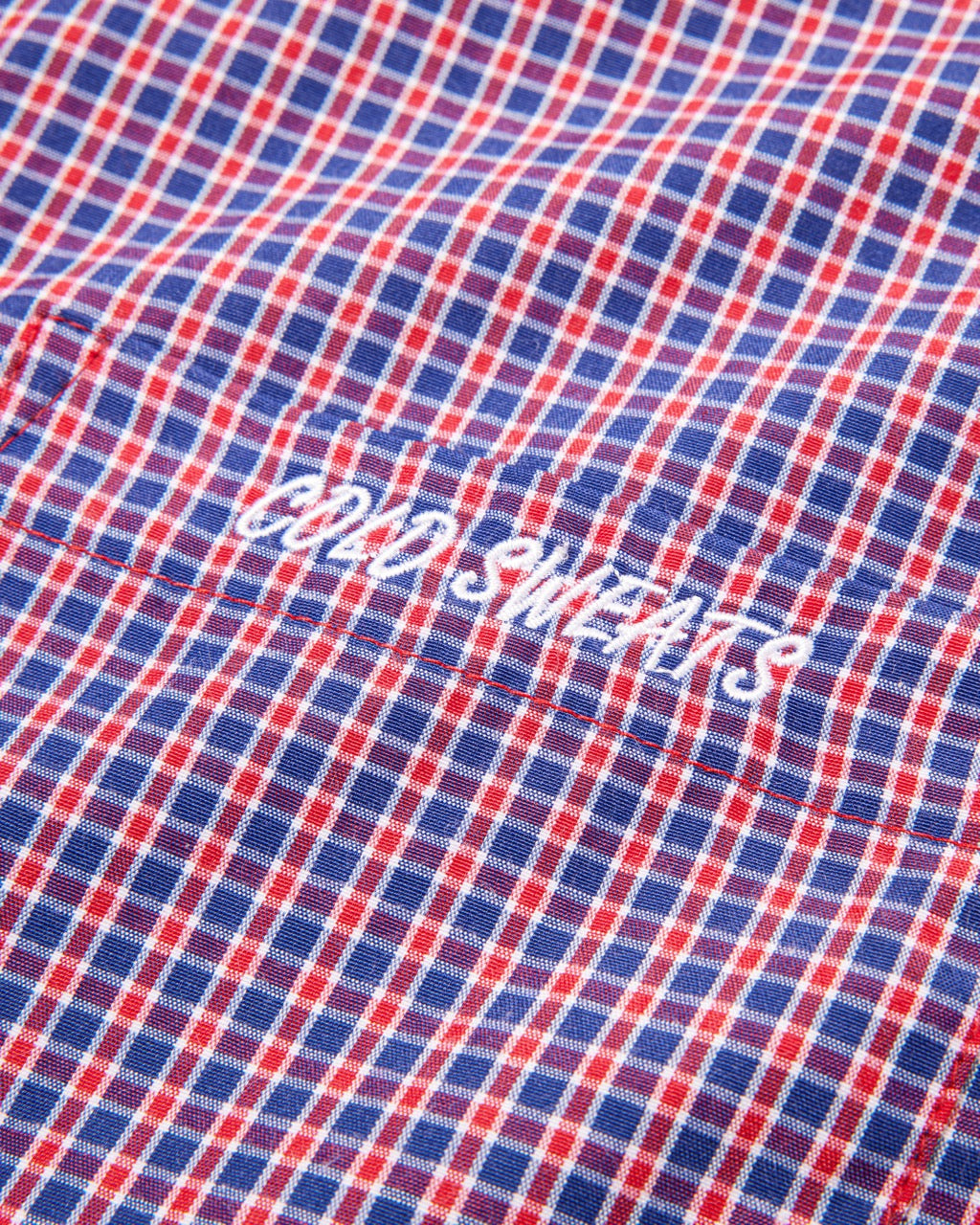 Button Up Shirt (Red & Blue)