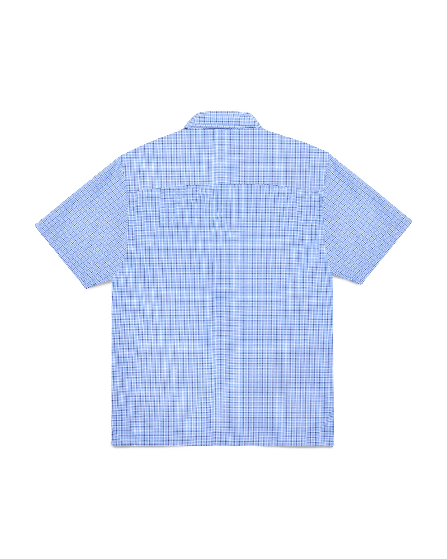 Button Up Shirt (Sky Blue & Navy)
