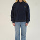 Navy Vintage Wash Hoodie